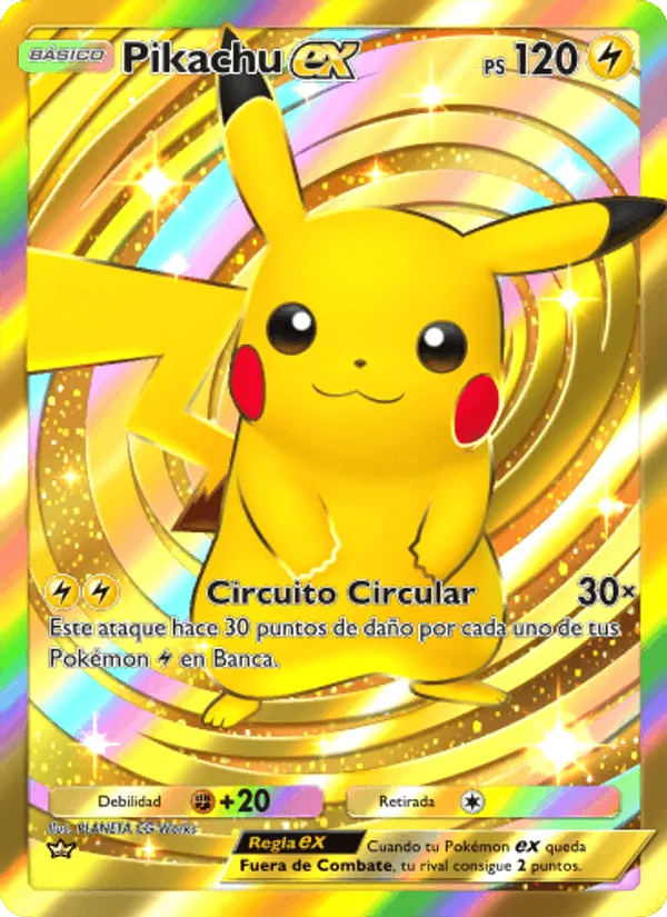 Pikachu ex · Genes Formidables 285/226
