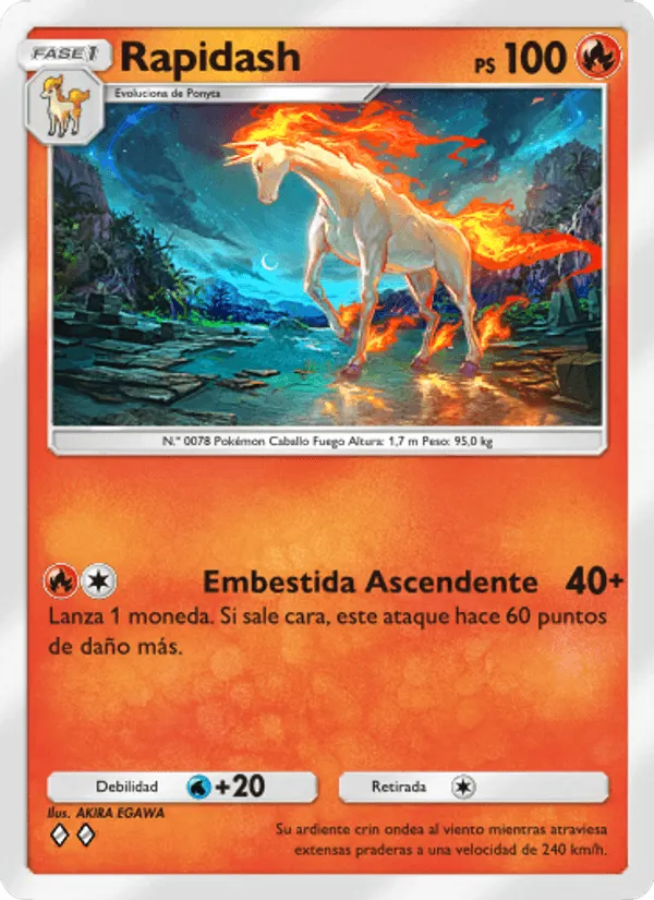 Rapidash · La Isla Singular 011/68