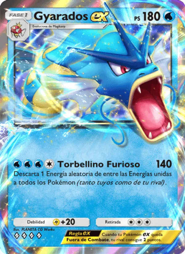 Gyarados ex · La Isla Singular 018/68