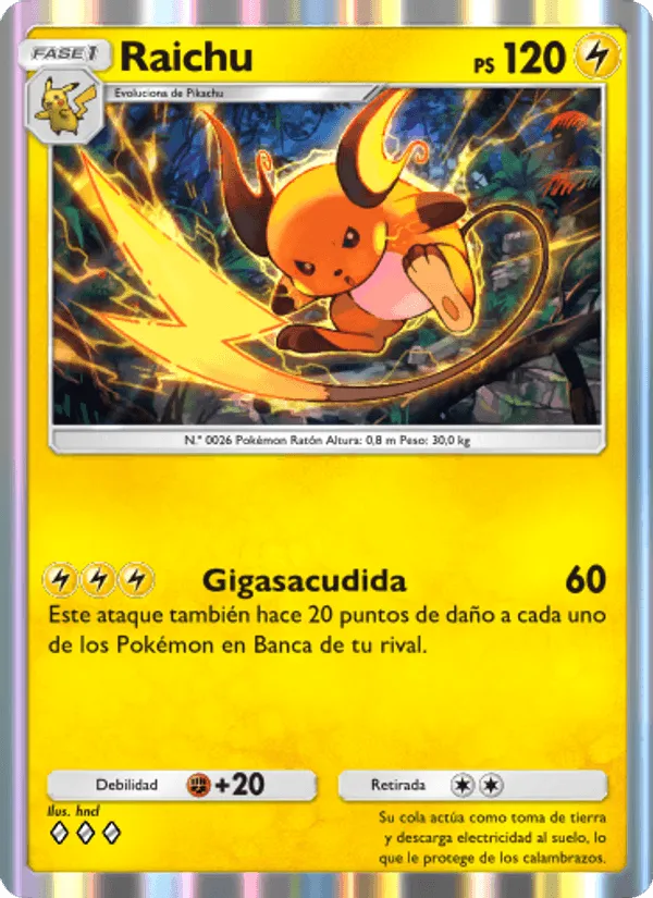 Raichu · La Isla Singular 026/68