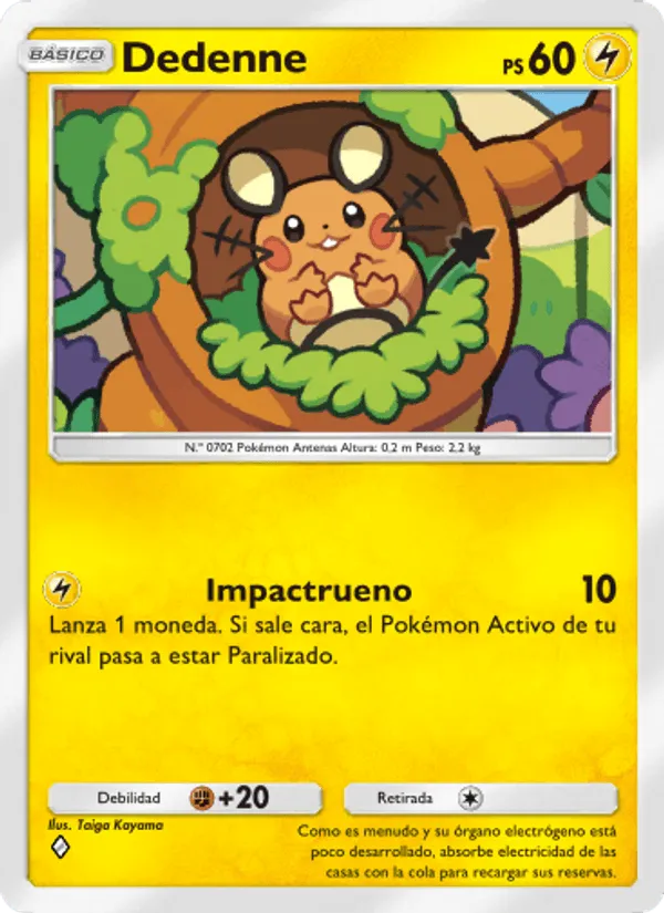 Dedenne · La Isla Singular 030/68