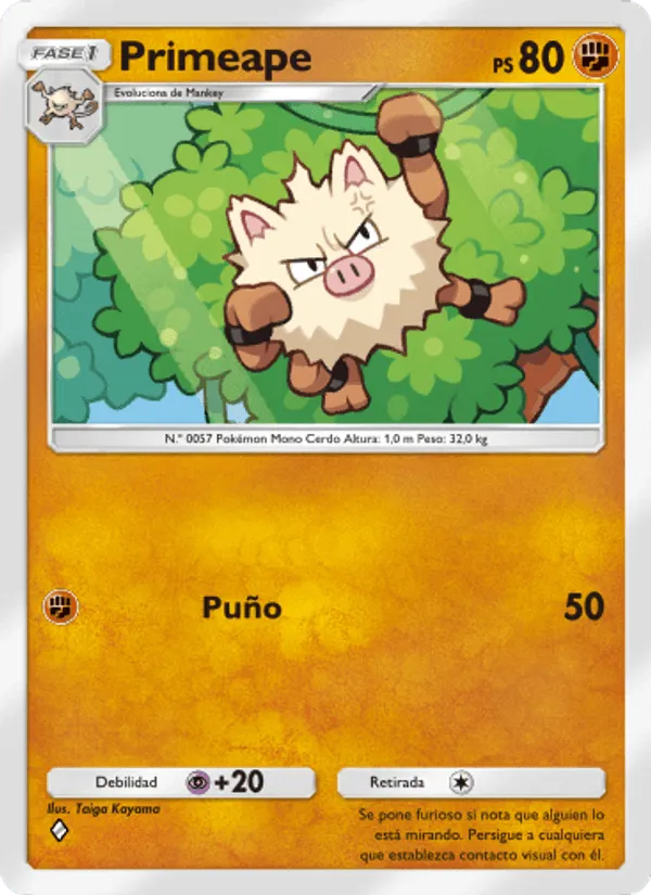 Primeape · La Isla Singular 042/68