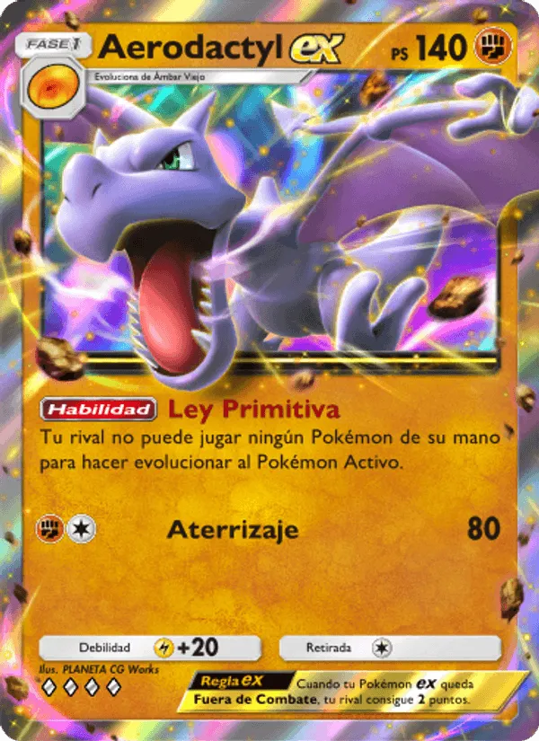 Aerodactyl ex · La Isla Singular 046/68