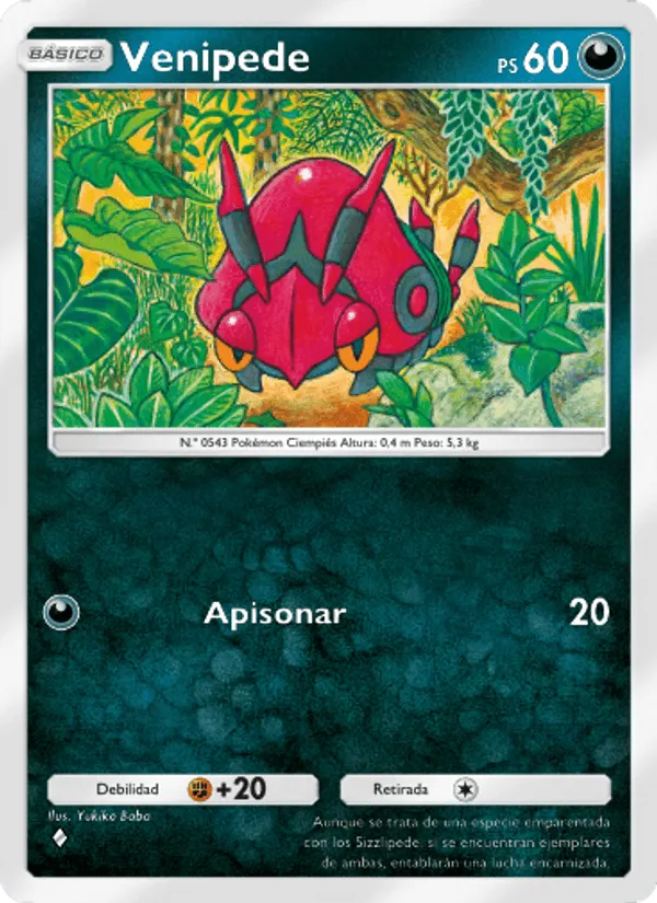 Venipede · La Isla Singular 053/68