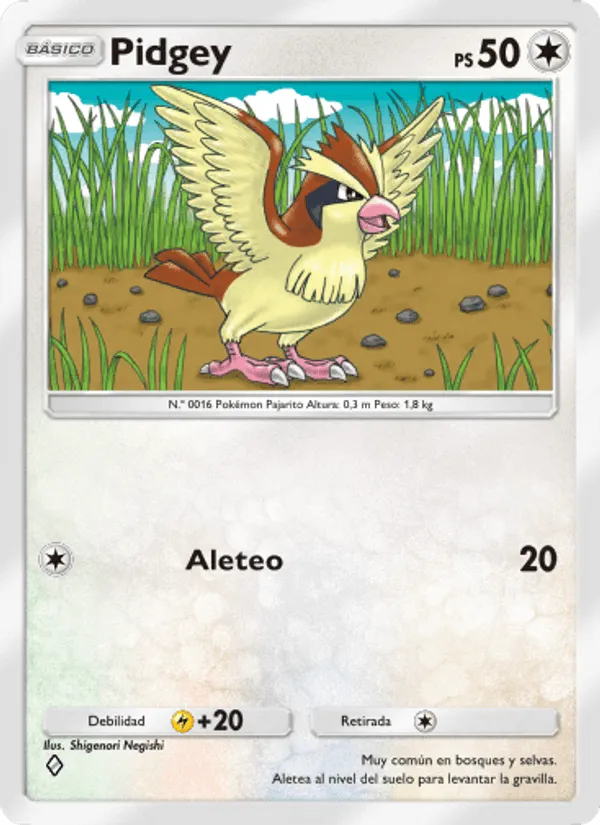 Pidgey · La Isla Singular 057/68