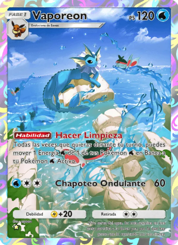 Vaporeon · La Isla Singular 072/68