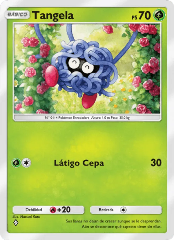 Tangela · Pugna Espaciotemporal 004/140