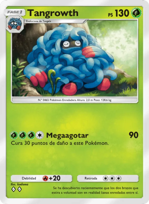 Tangrowth · Pugna Espaciotemporal 005/140