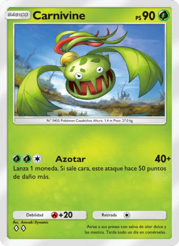 Carnivine · Pugna Espaciotemporal 019/140
