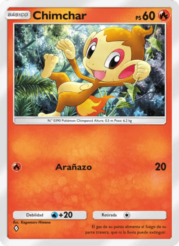 Chimchar · Pugna Espaciotemporal 027/140