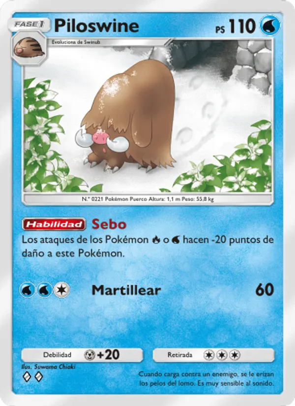 Piloswine · Pugna Espaciotemporal 032/140