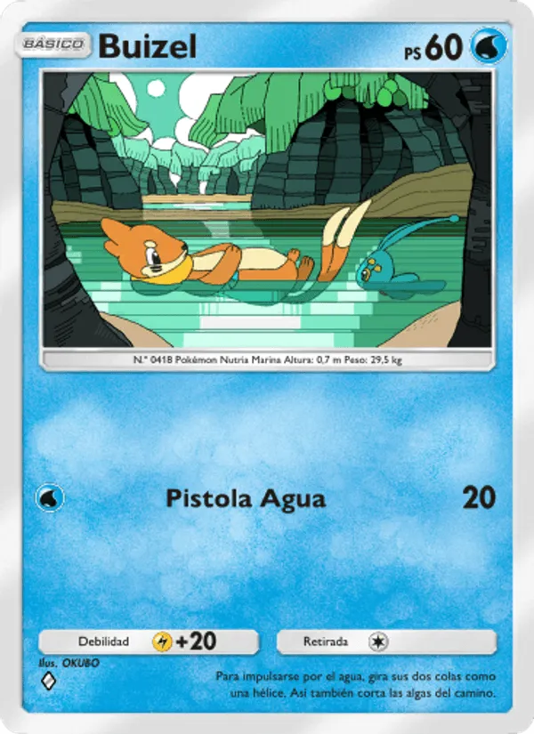 Buizel · Pugna Espaciotemporal 038/140