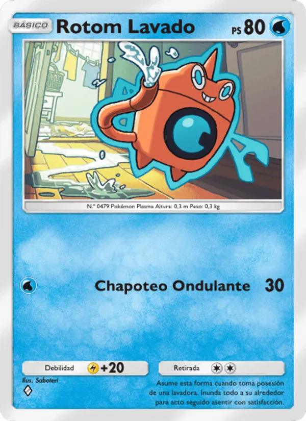 Rotom Lavado · Pugna Espaciotemporal 047/140