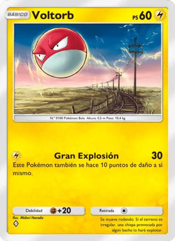 Voltorb · Pugna Espaciotemporal 054/140