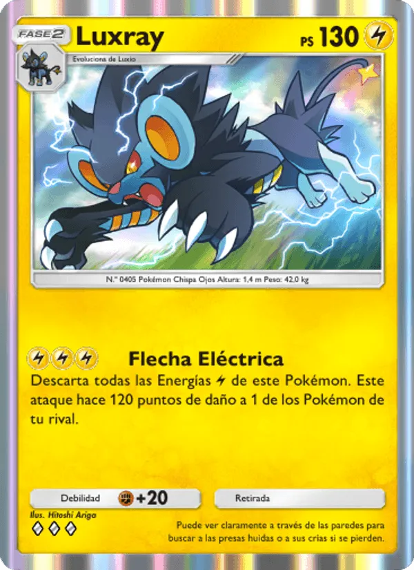 Luxray · Pugna Espaciotemporal 060/140