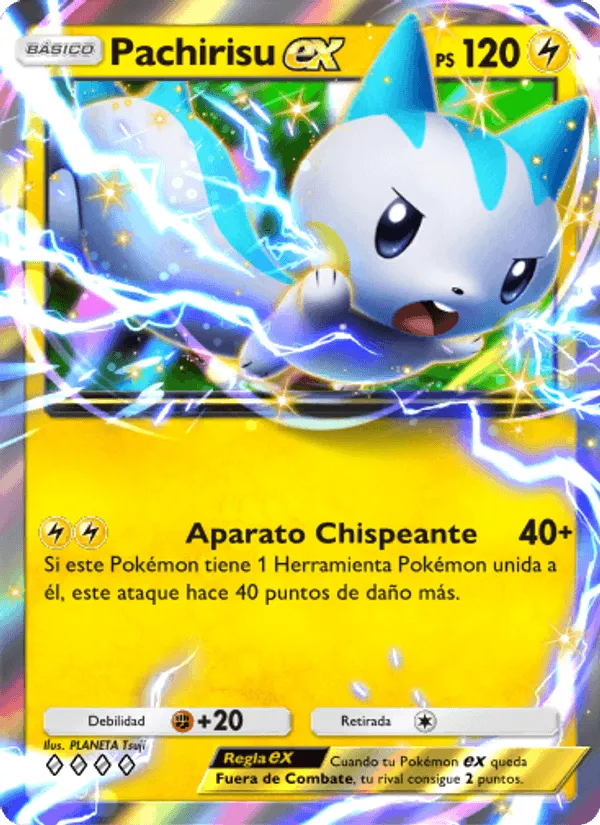 Pachirisu ex · Pugna Espaciotemporal 061/140
