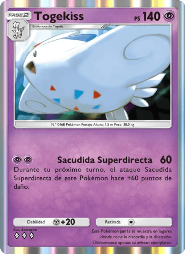 Togekiss · Pugna Espaciotemporal 065/140