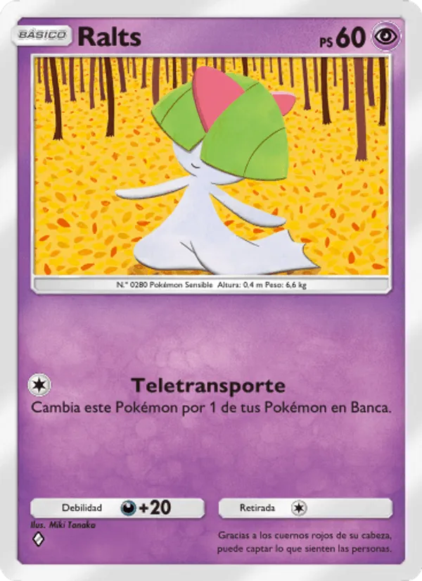 Ralts · Pugna Espaciotemporal 068/140