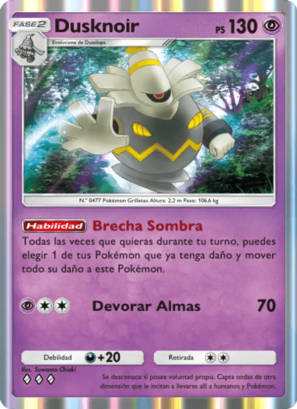 Dusknoir · Pugna Espaciotemporal 072/140
