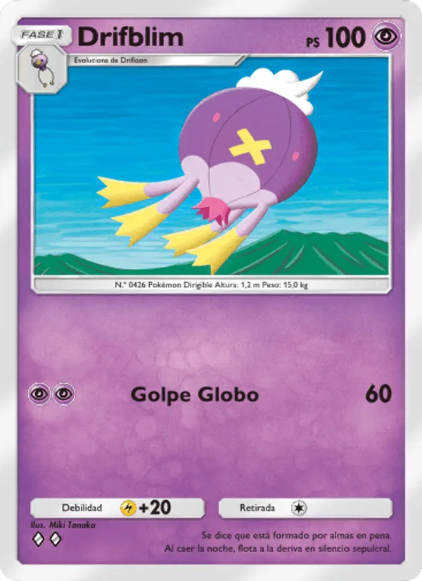 Drifblim · Pugna Espaciotemporal 074/140
