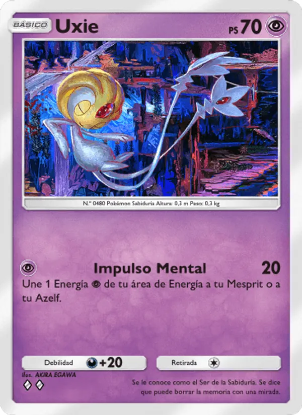 Uxie · Pugna Espaciotemporal 075/140