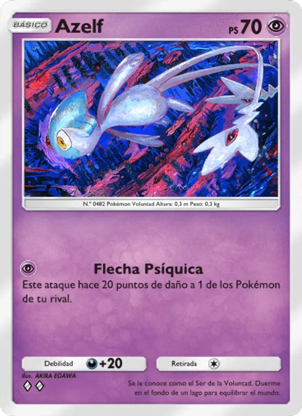 Azelf · Pugna Espaciotemporal 077/140