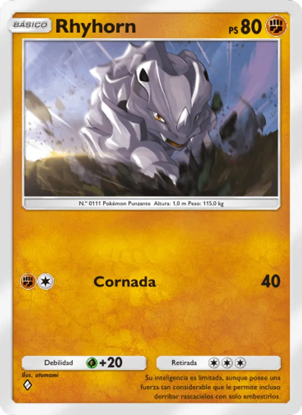 Rhyhorn · Pugna Espaciotemporal 080/140