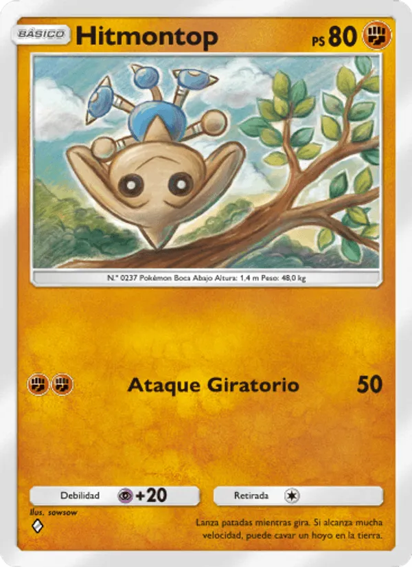 Hitmontop · Pugna Espaciotemporal 085/140