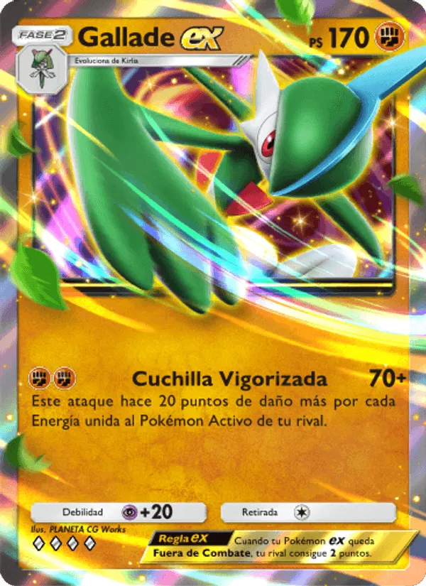 Gallade ex · Pugna Espaciotemporal 095/140