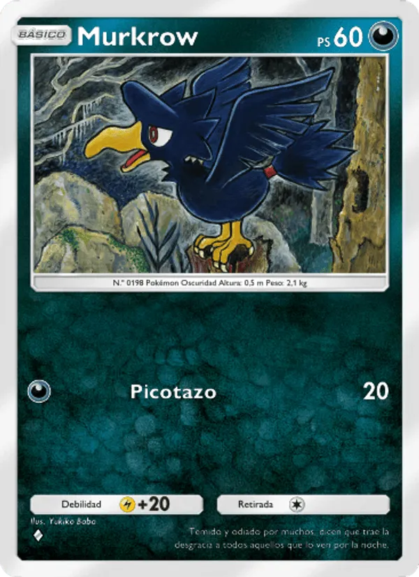 Murkrow · Pugna Espaciotemporal 096/140