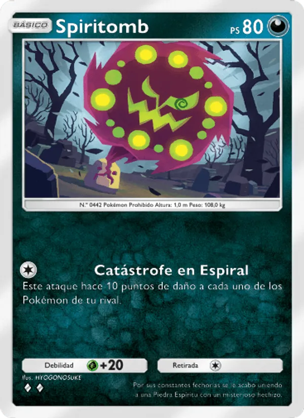 Spiritomb · Pugna Espaciotemporal 104/140