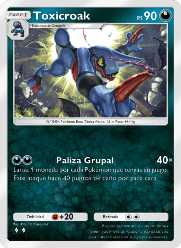 Toxicroak · Pugna Espaciotemporal 108/140