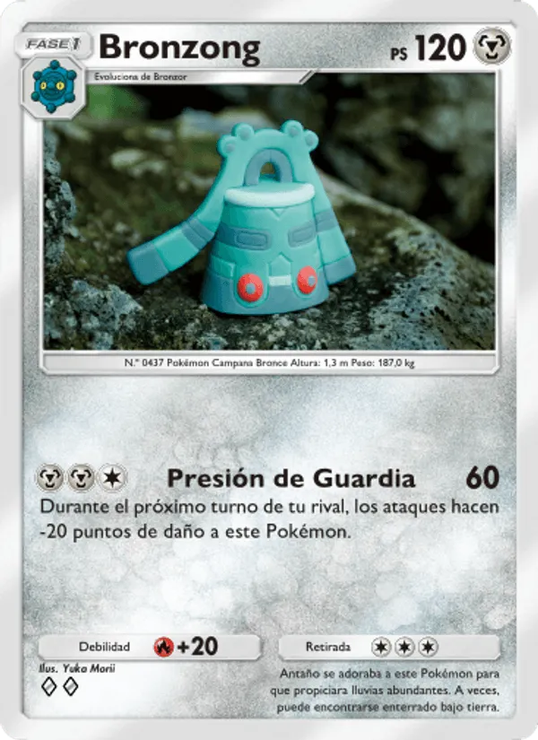 Bronzong · Pugna Espaciotemporal 117/140