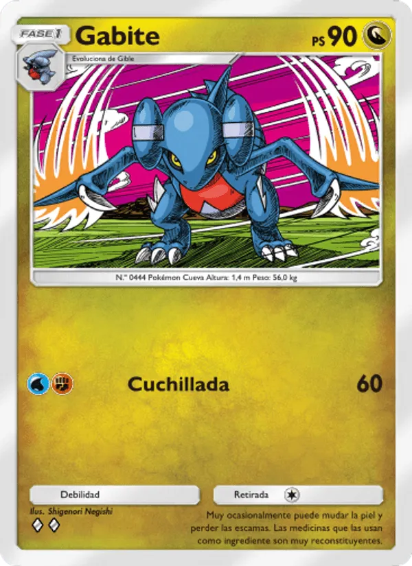 Gabite · Pugna Espaciotemporal 122/140