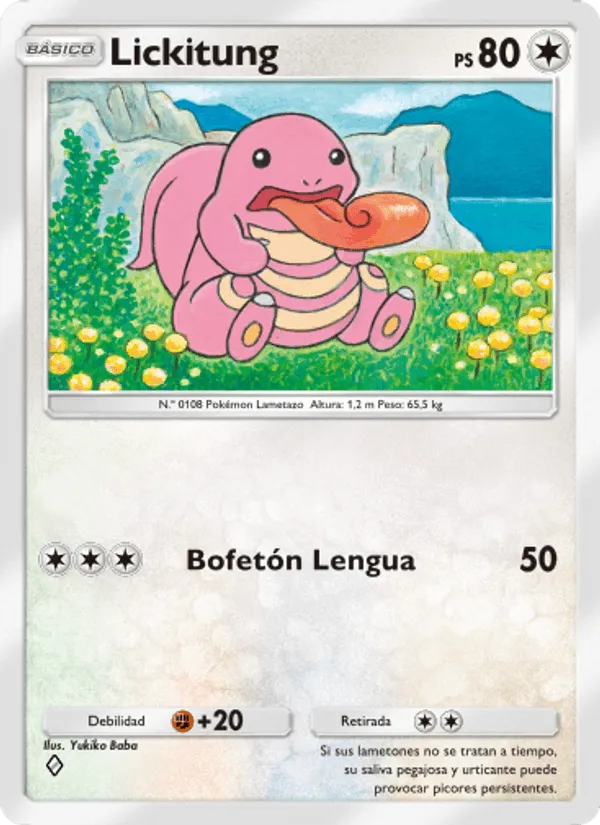 Lickitung · Pugna Espaciotemporal 124/140