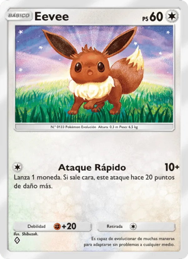 Eevee · Pugna Espaciotemporal 126/140