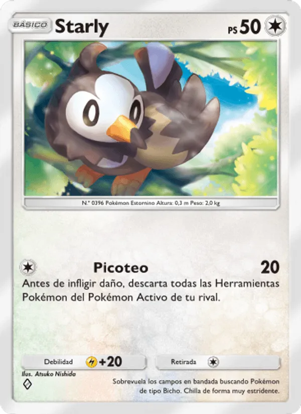 Starly · Pugna Espaciotemporal 132/140