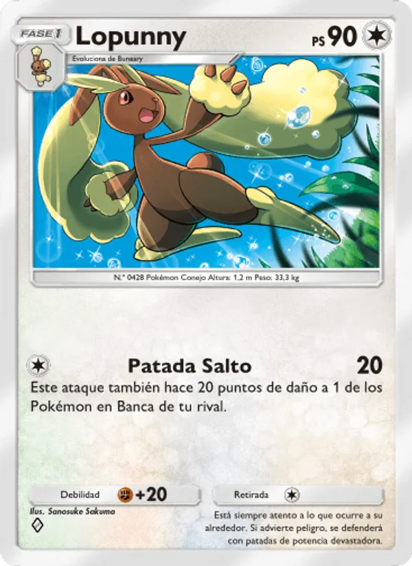 Lopunny · Pugna Espaciotemporal 138/140