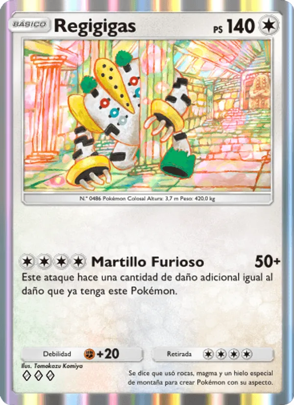 Regigigas · Pugna Espaciotemporal 143/140
