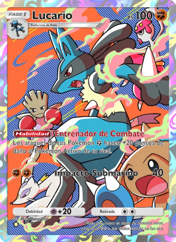 Lucario · Pugna Espaciotemporal 170/140