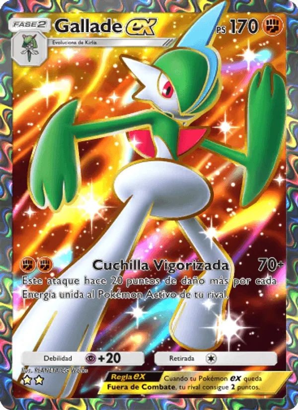 Gallade ex · Pugna Espaciotemporal 185/140