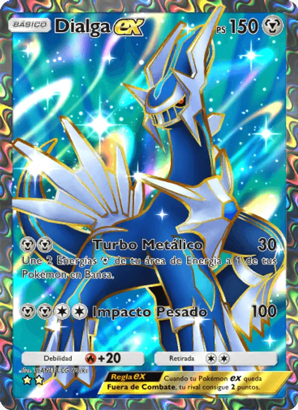 Dialga ex · Pugna Espaciotemporal 188/140