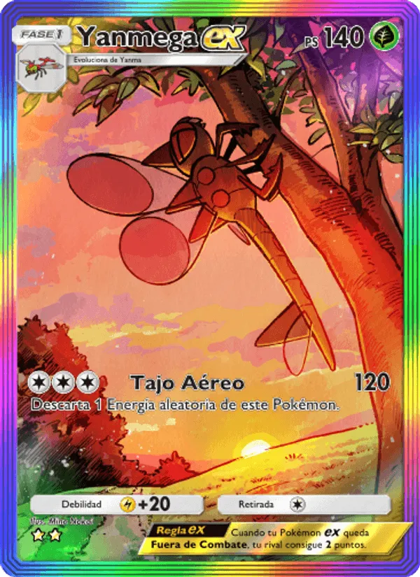 Yanmega ex · Pugna Espaciotemporal 196/140