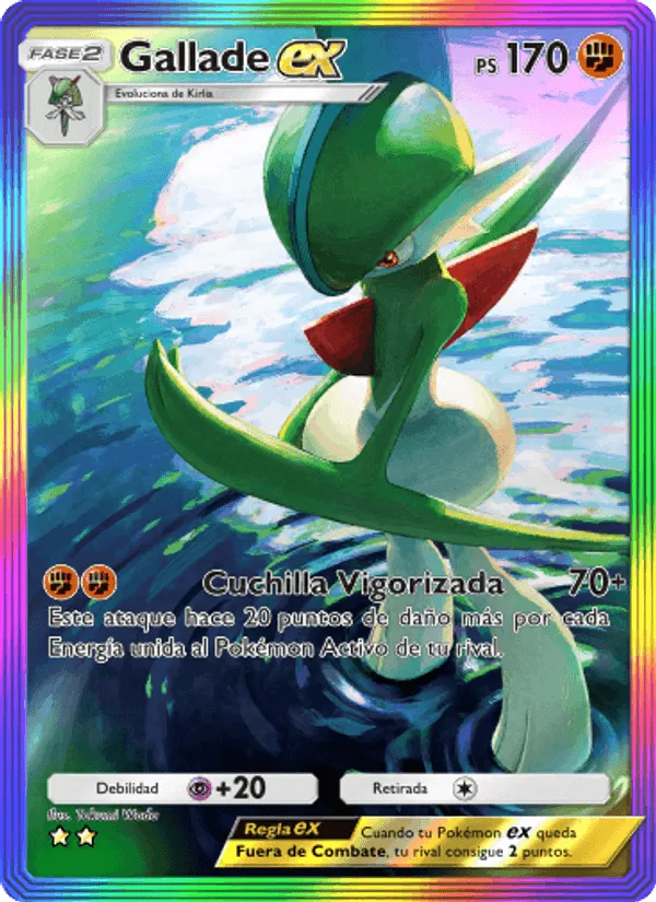 Gallade ex · Pugna Espaciotemporal 200/140