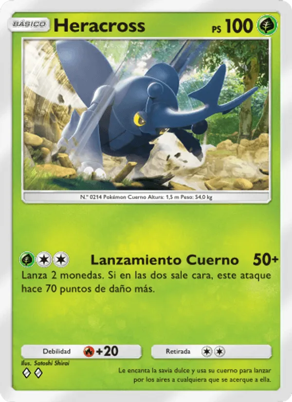 Heracross · Luz Triunfal 001/75