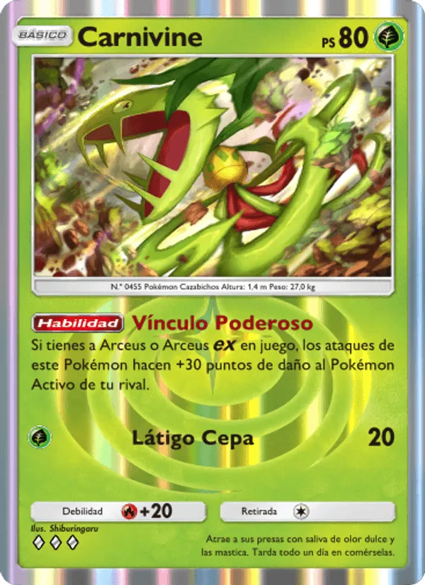 Carnivine · Luz Triunfal 009/75