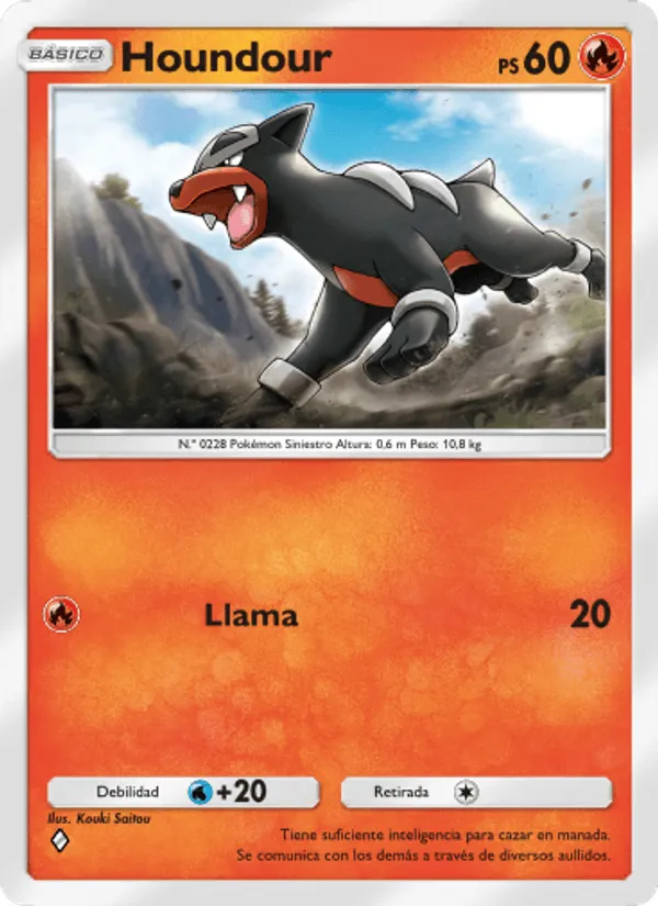 Houndour · Luz Triunfal 011/75
