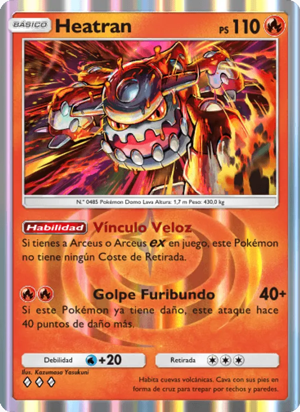 Heatran · Luz Triunfal 013/75