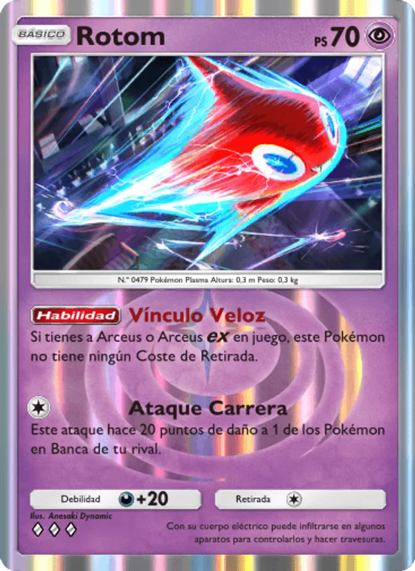 Rotom · Luz Triunfal 035/75