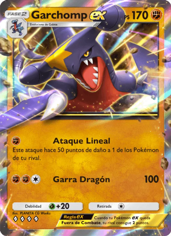 Garchomp ex · Luz Triunfal 047/75